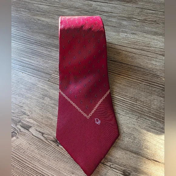 Christian Dior Silk Tie - Picture 2 of 3